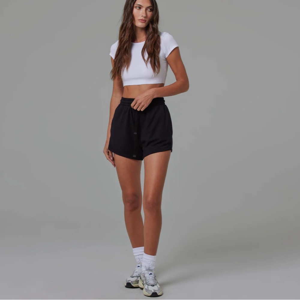Everyday High-Rise Black Women's Shorts